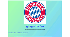 Desktop Screenshot of giorgiodefeo.com