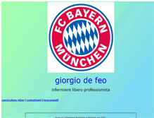 Tablet Screenshot of giorgiodefeo.com